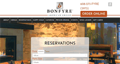 Desktop Screenshot of bonfyregrille.net